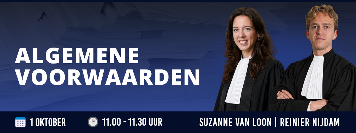 Webinar: Algemene Voorwaarden 2026